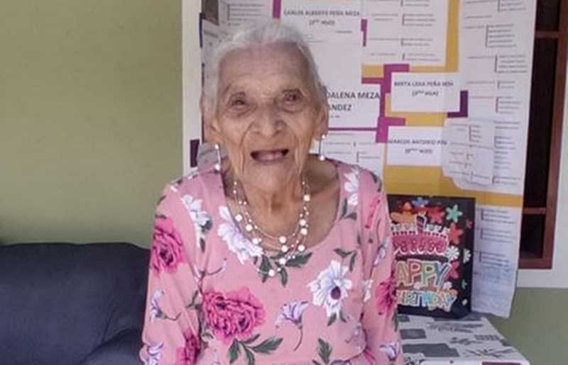 María Meza, la hondureña más longeva tiene 120 años