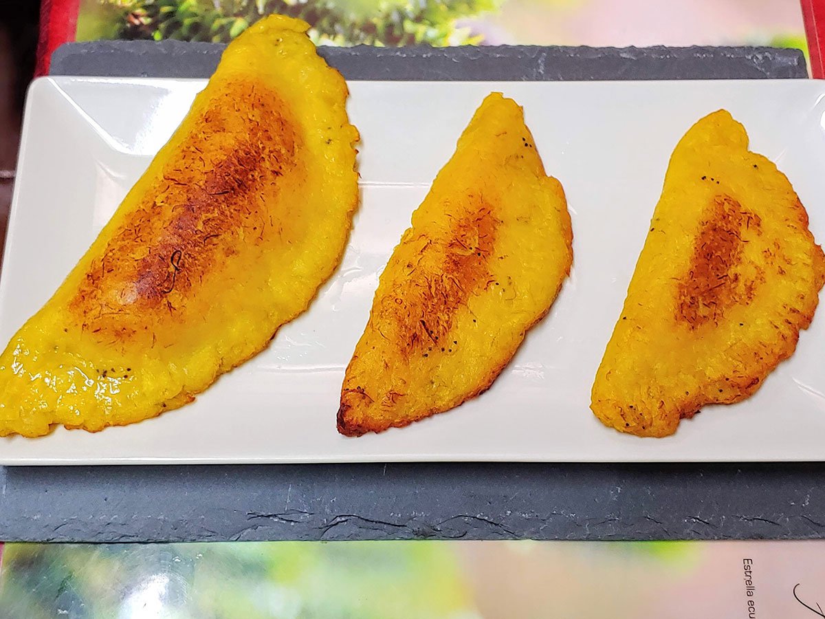 Receta de Empanadas de plátano maduro