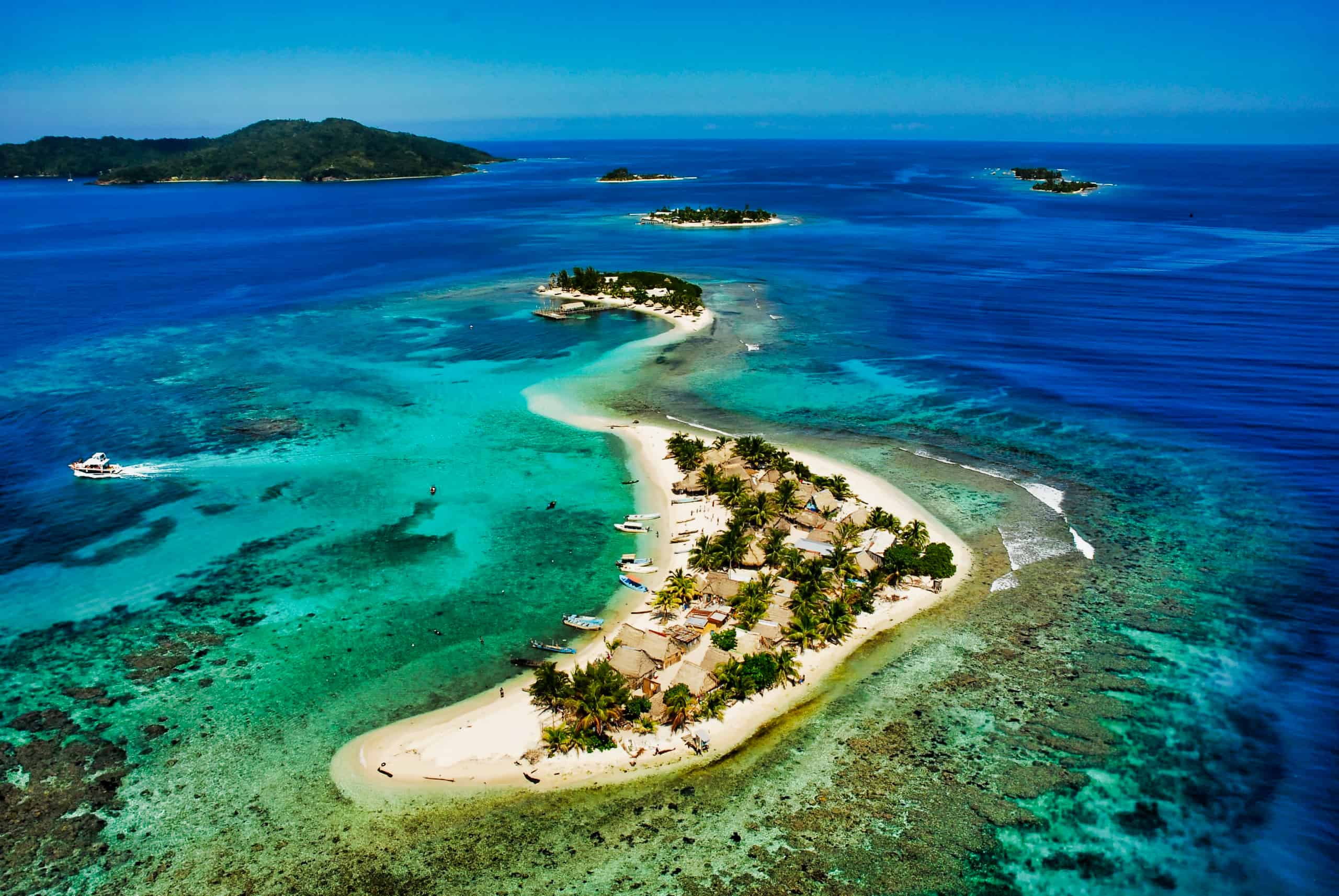 Los Cayos Cochinos Grande, isla de Honduras