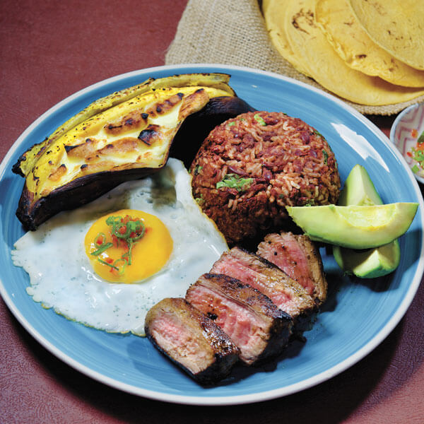 Receta Almuerzo típico hondureño