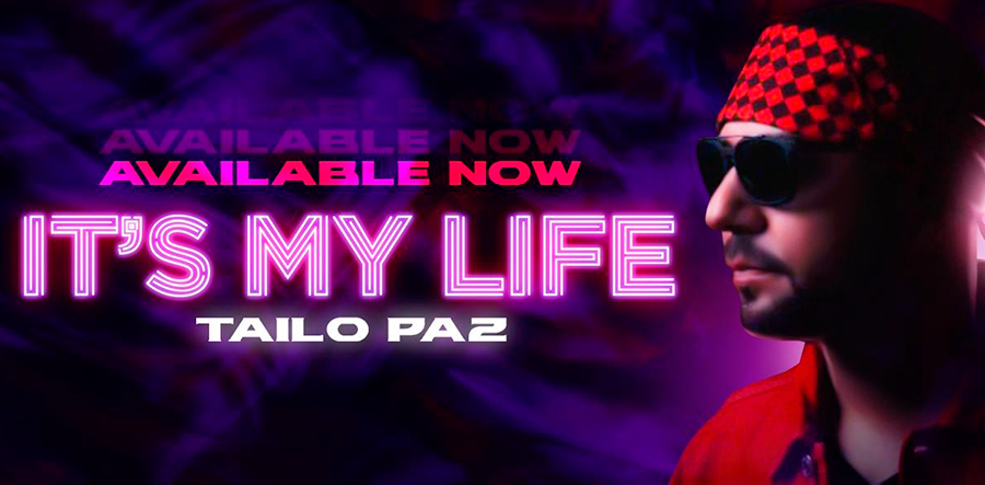 Tailo Paz, cantante hondureño, lanza su nueva canción “It’s my life”