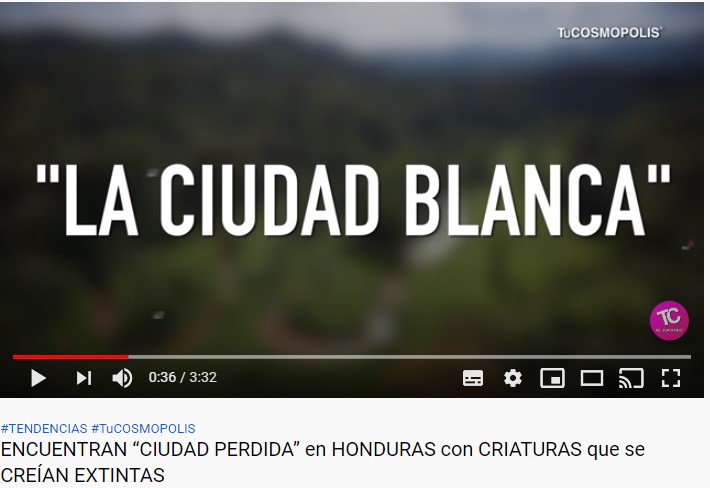 Tu Cosmopolis destaca Ciudad Blanca de Honduras