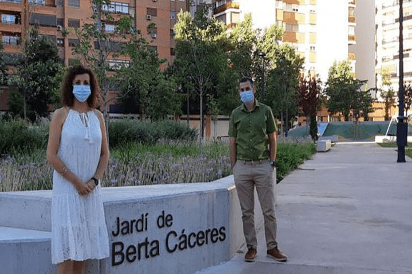 Jardín de Berta Cáceres