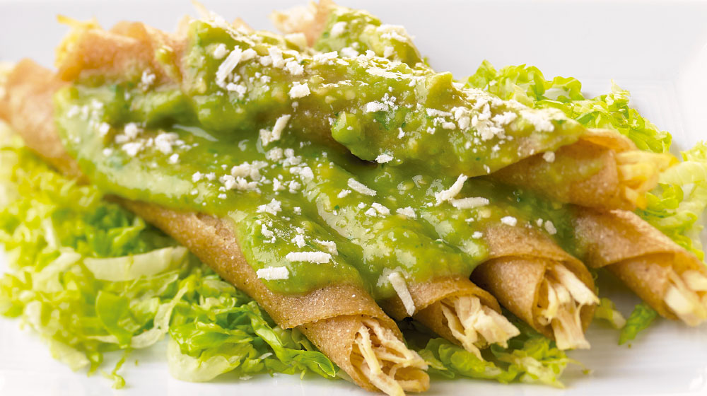 Receta de flautas hondureñas