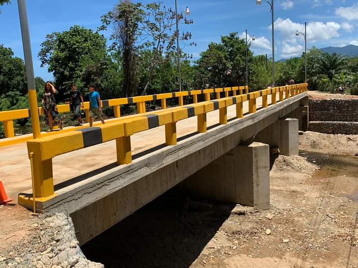 Inauguraron nuevo puente en Balfate, Colón