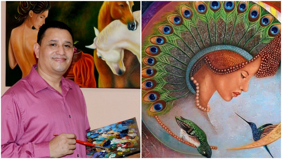 Hondureño Miguel Sorto, participó en exposición virtual de Latinoamérica