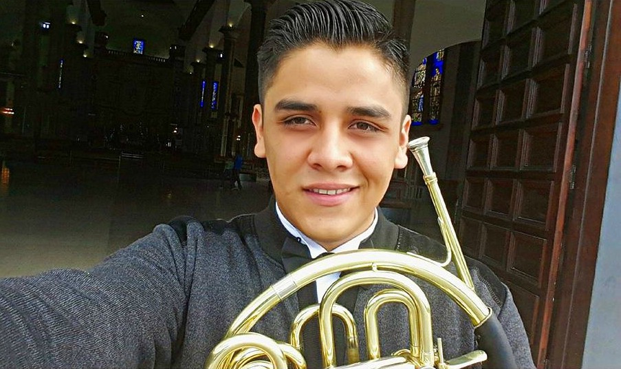Aníbal Aguilar obtuvo una beca para estudiar música en Taiwán