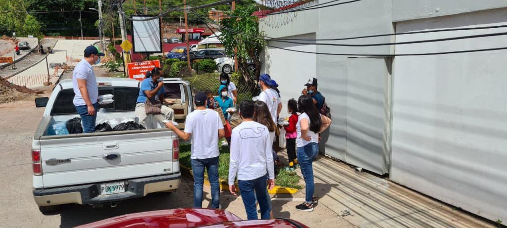 Jóvenes hondureños crearon Comedor Comunitario Tegucigalpa 