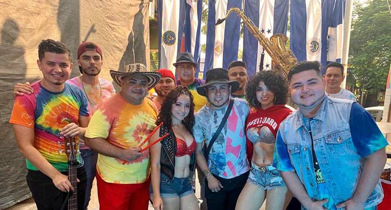 Grupo Kandela colaboró con artistas hondureños en una canción