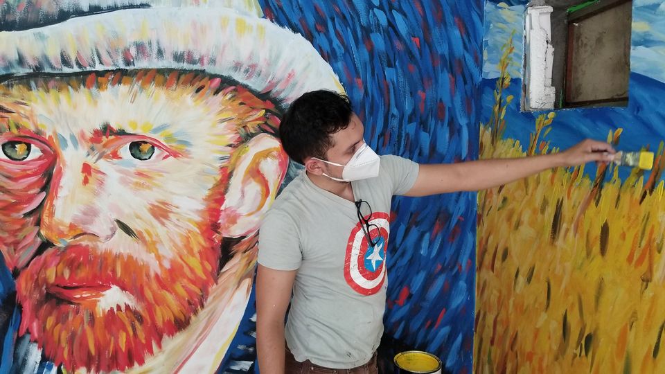 Kevin Rodríguez, artista hondureño que llena a Honduras de murales