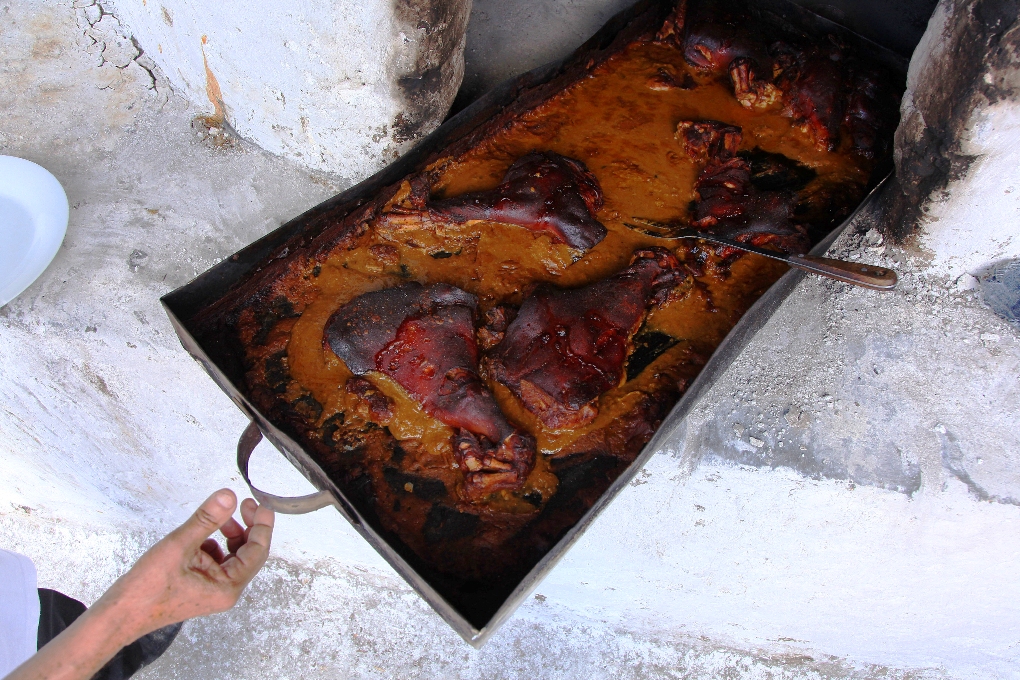 Receta del tradicional Lechón horneado