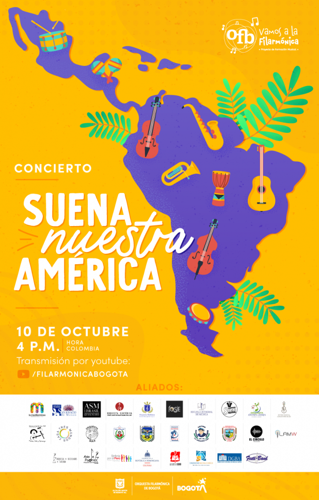 Hondureños participarán en la Orquesta Filarmónica de Bogotá 