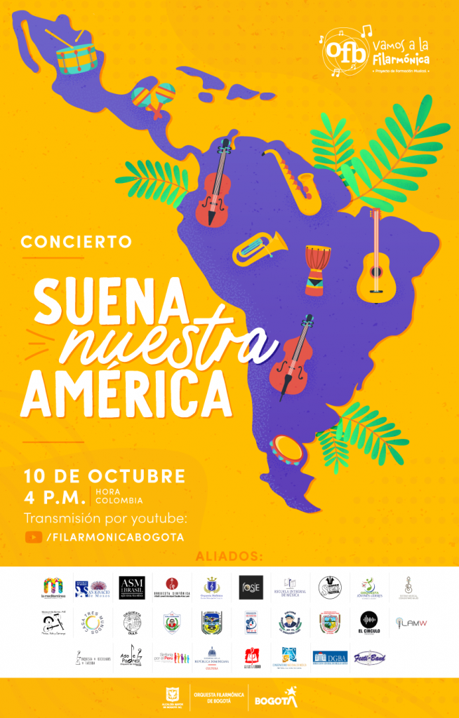 Hondureños participarán en la Orquesta Filarmónica de Bogotá