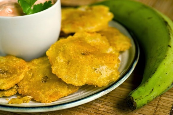 Receta de casamiento con tostones