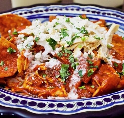 Receta de Chilaquiles hondureños