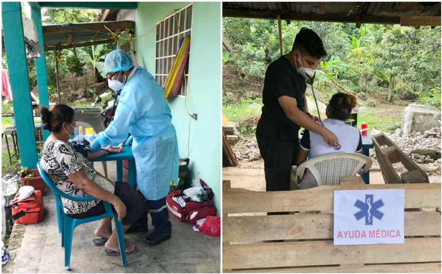 Realizan jornadas médicas para damnificados en Honduras