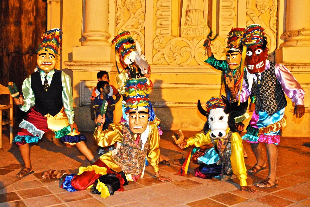 Celebración del baile de los Diablitos de Comayagua