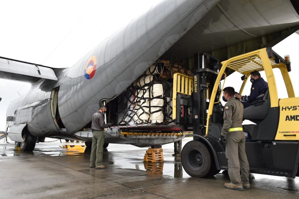 Colombia envía ayuda humanitaria a Honduras por ETA 