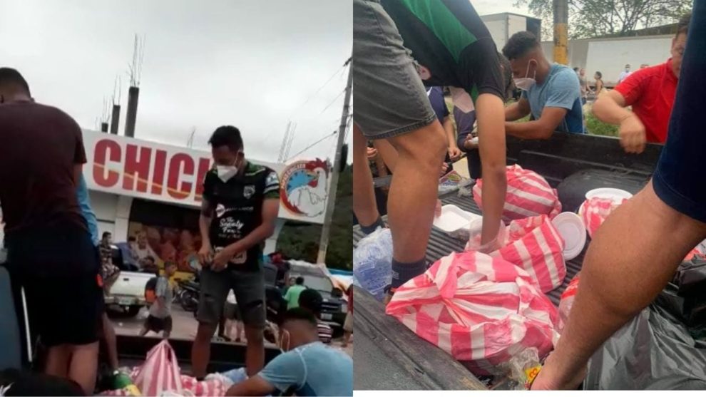 Futbolistas hondureños se solidarizan con afectados por ETA