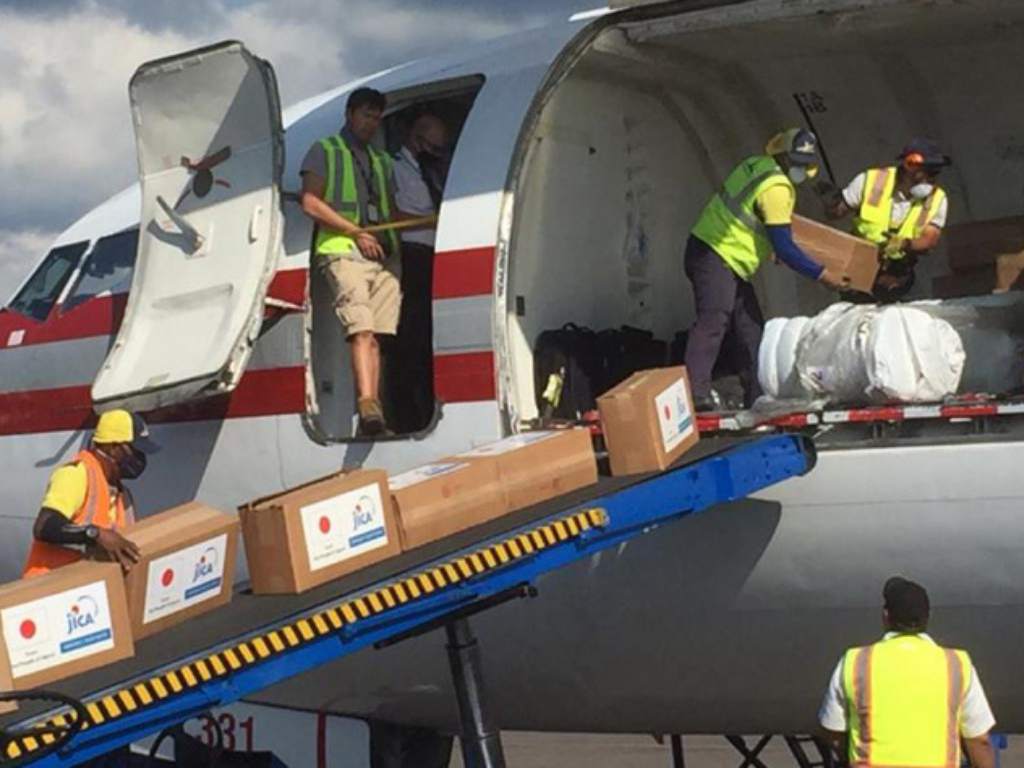 Japón envía ayuda humanitaria a damnificados en Honduras