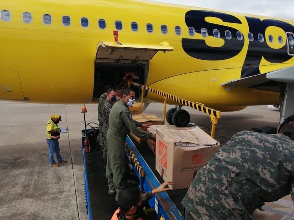 Spirit Airlines dona vuelos para traer ayuda de Estados Unidos a Honduras 