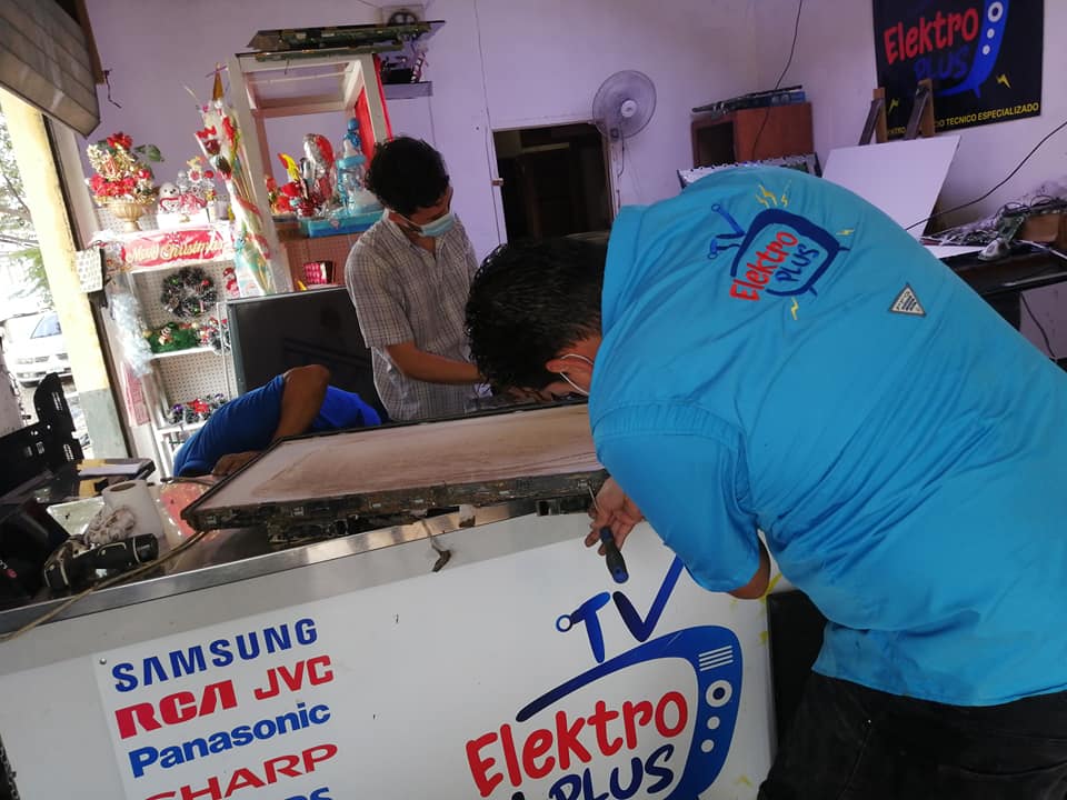 Elektro Plus apoyan con reparación gratis de televisores en Honduras