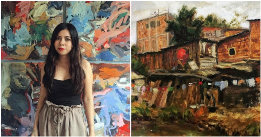 Mary Morales, hondureña destaca por sus impresionantes pinturas