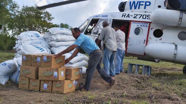 Grupo Jaremar y PMA llevaron donaciones a La Mosquitia