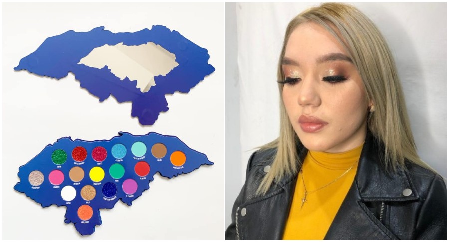 GT Beauty, venta de cosméticos lanzó una paleta de maquillaje de Honduras