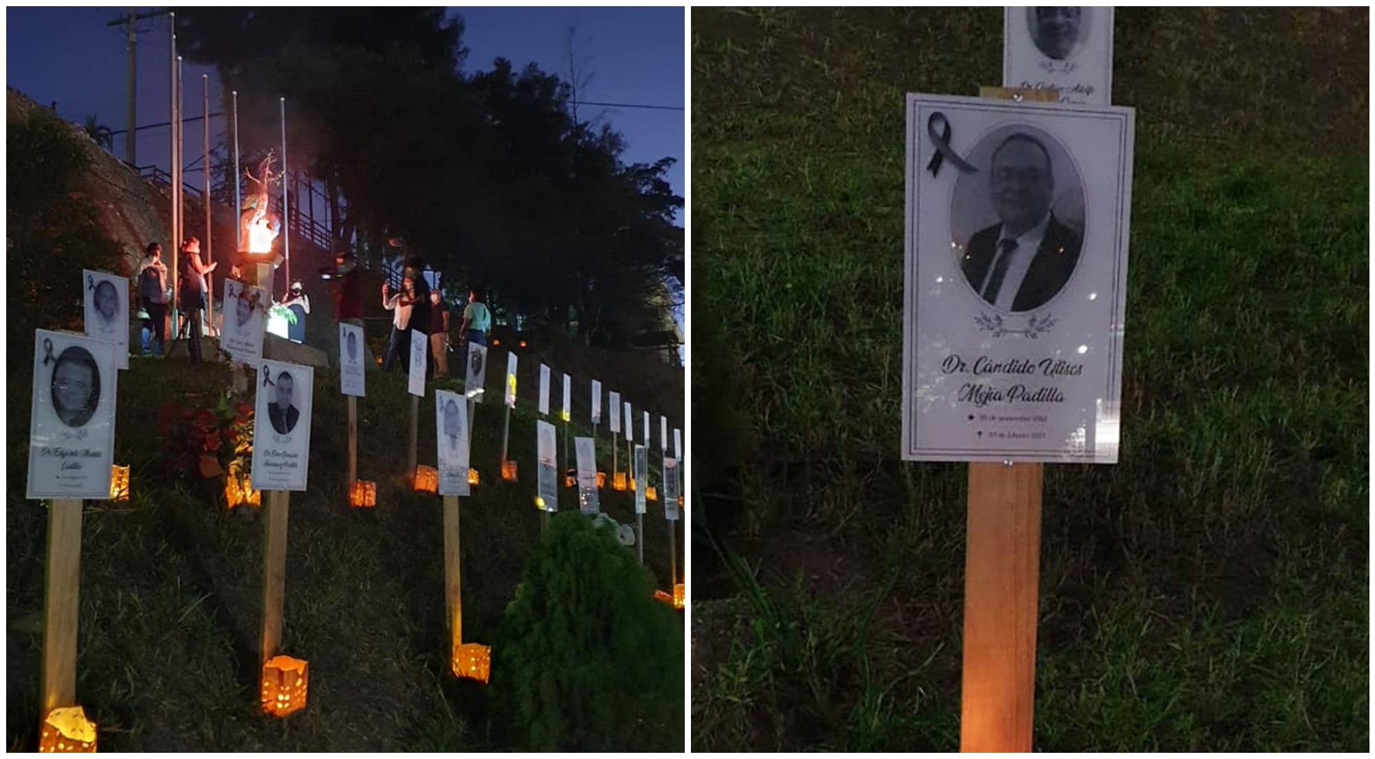Colegio Médico de Honduras hizo un homenaje a los doctores fallecidos