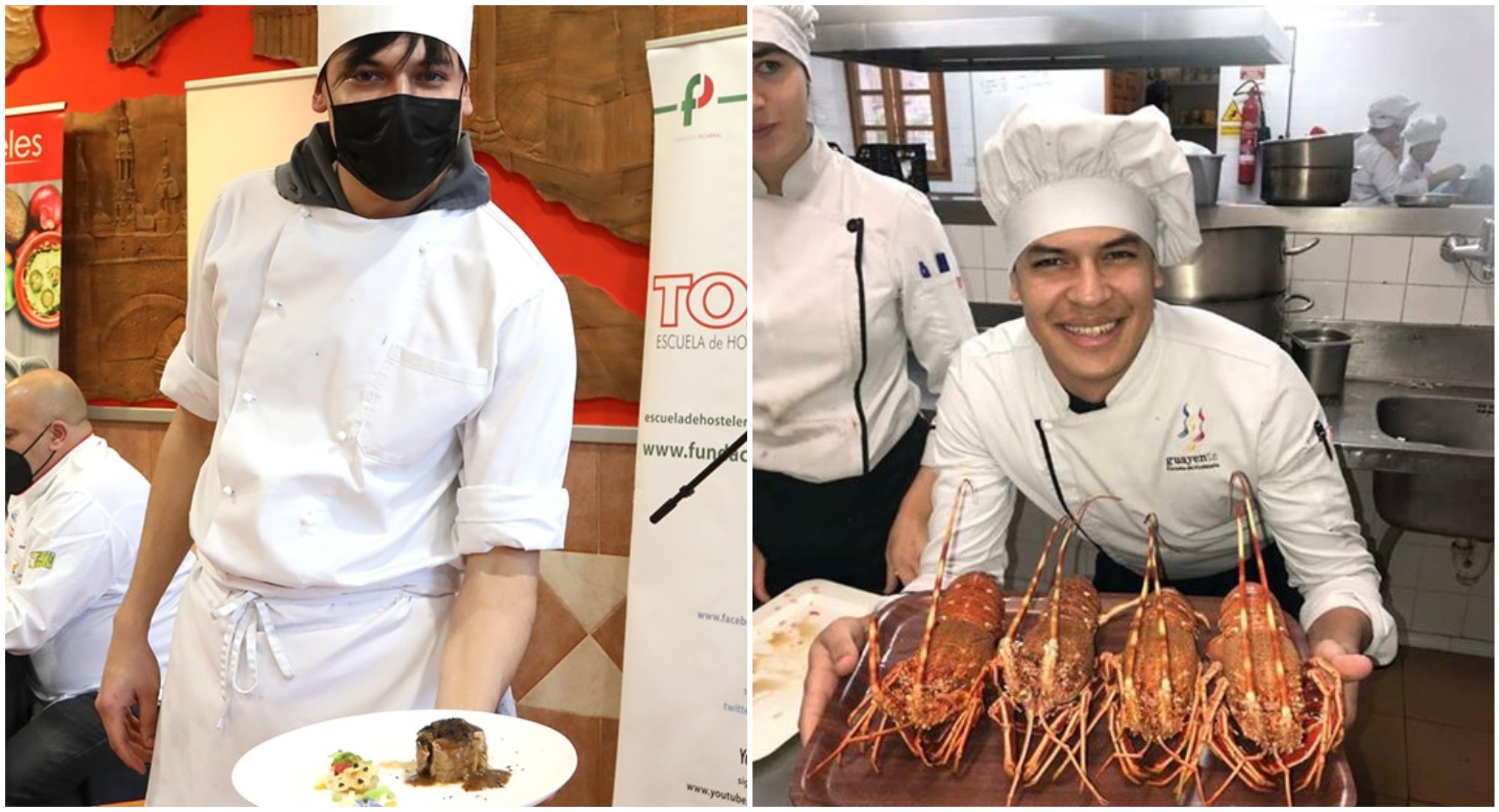 Chef hondureño está compitiendo en concurso culinario de España