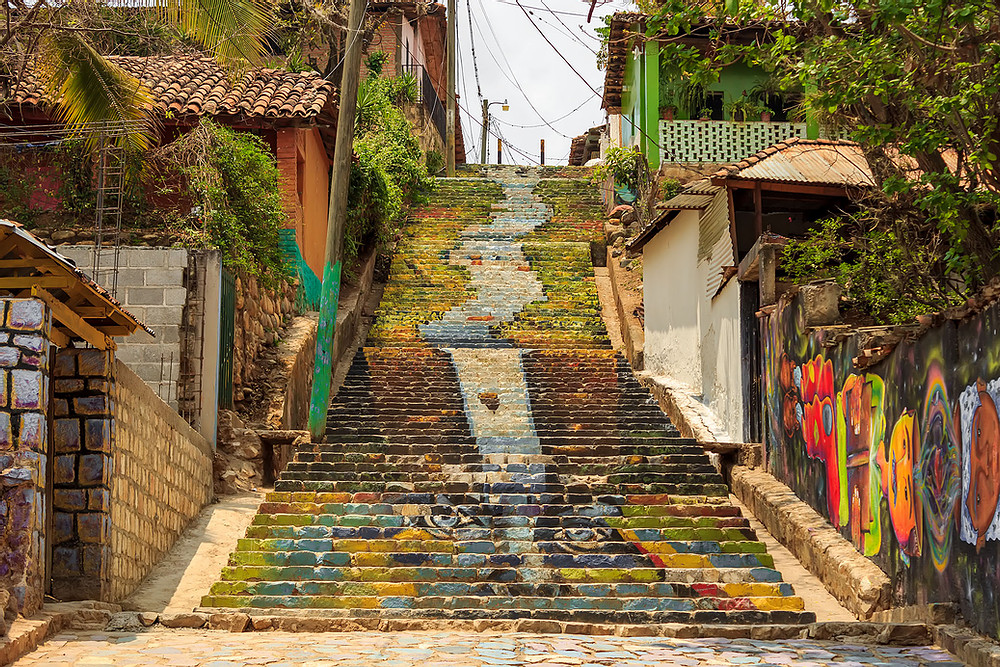 Murales artísticos en Cantarranas