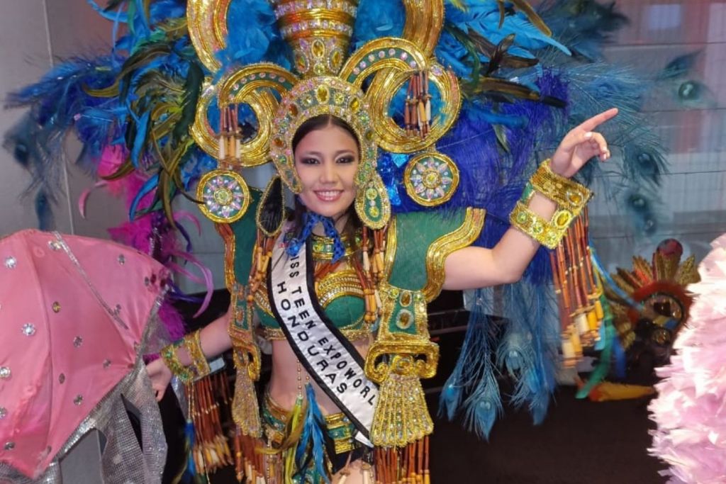 Hondureña Angelie Girón obtuvo el primer lugar en Miss Teen Expoworld