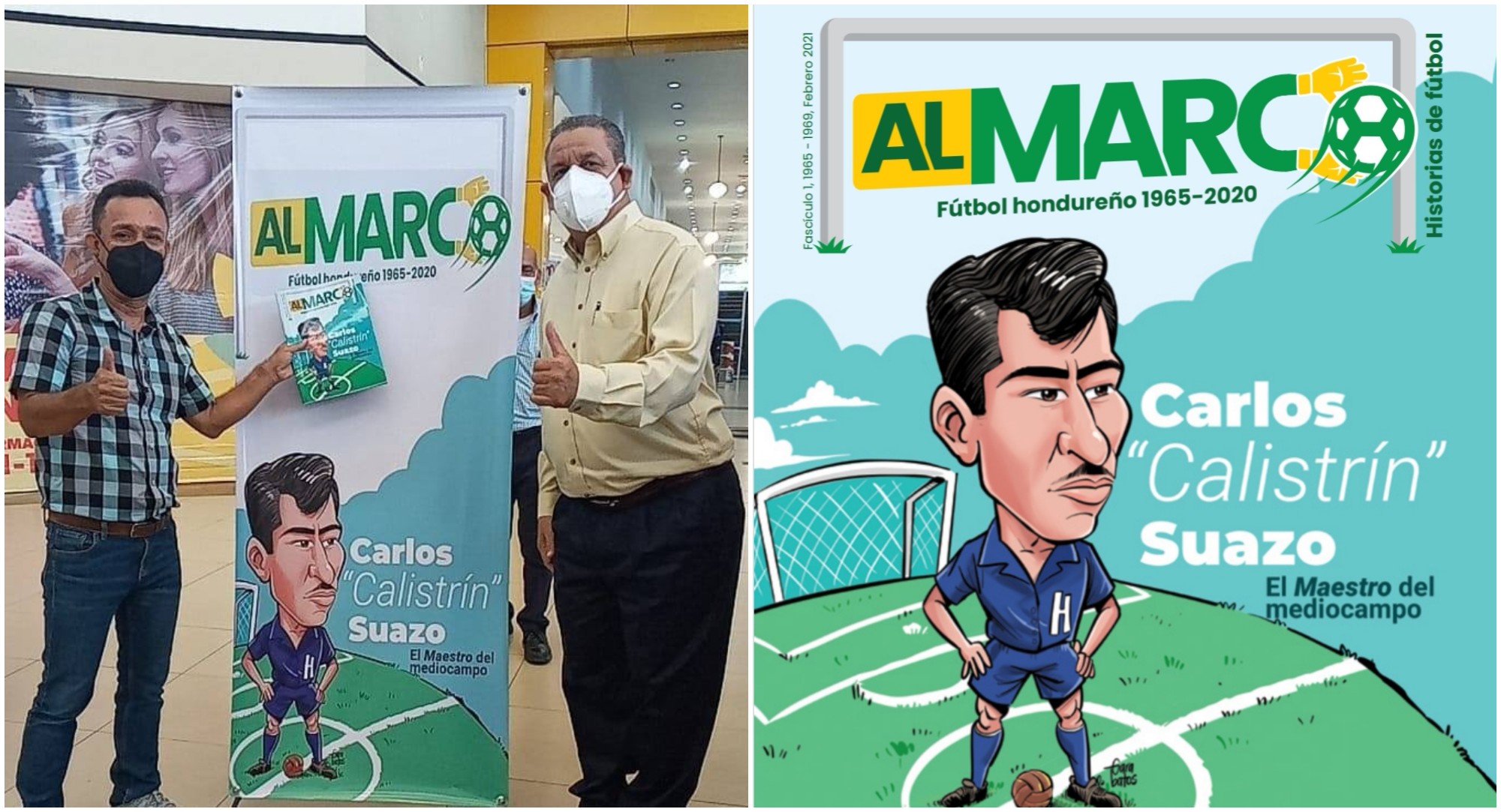 «Al Marco», la nueva revista que narra la historia del fútbol hondureño