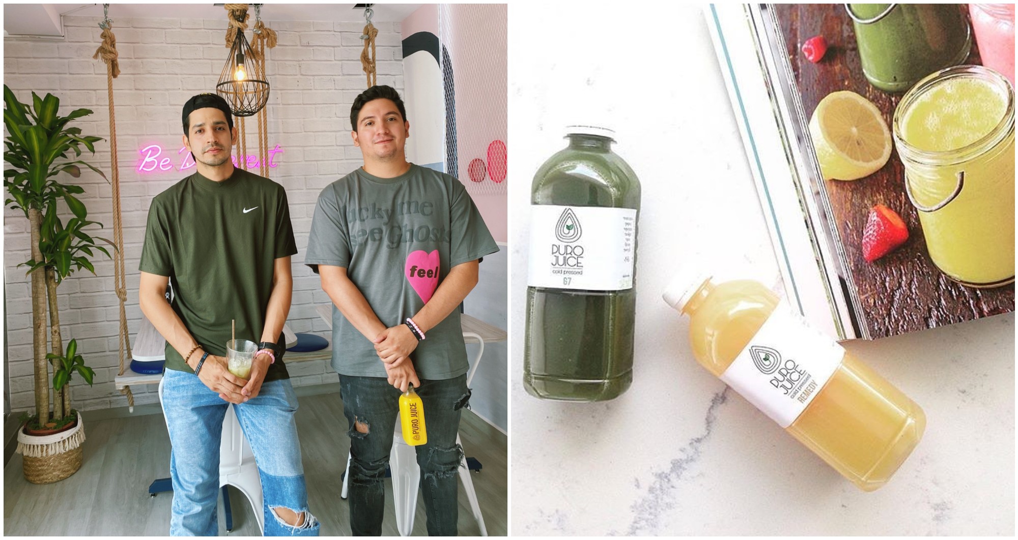 Hondureños emprenden con un juice bar en San Pedro Sula