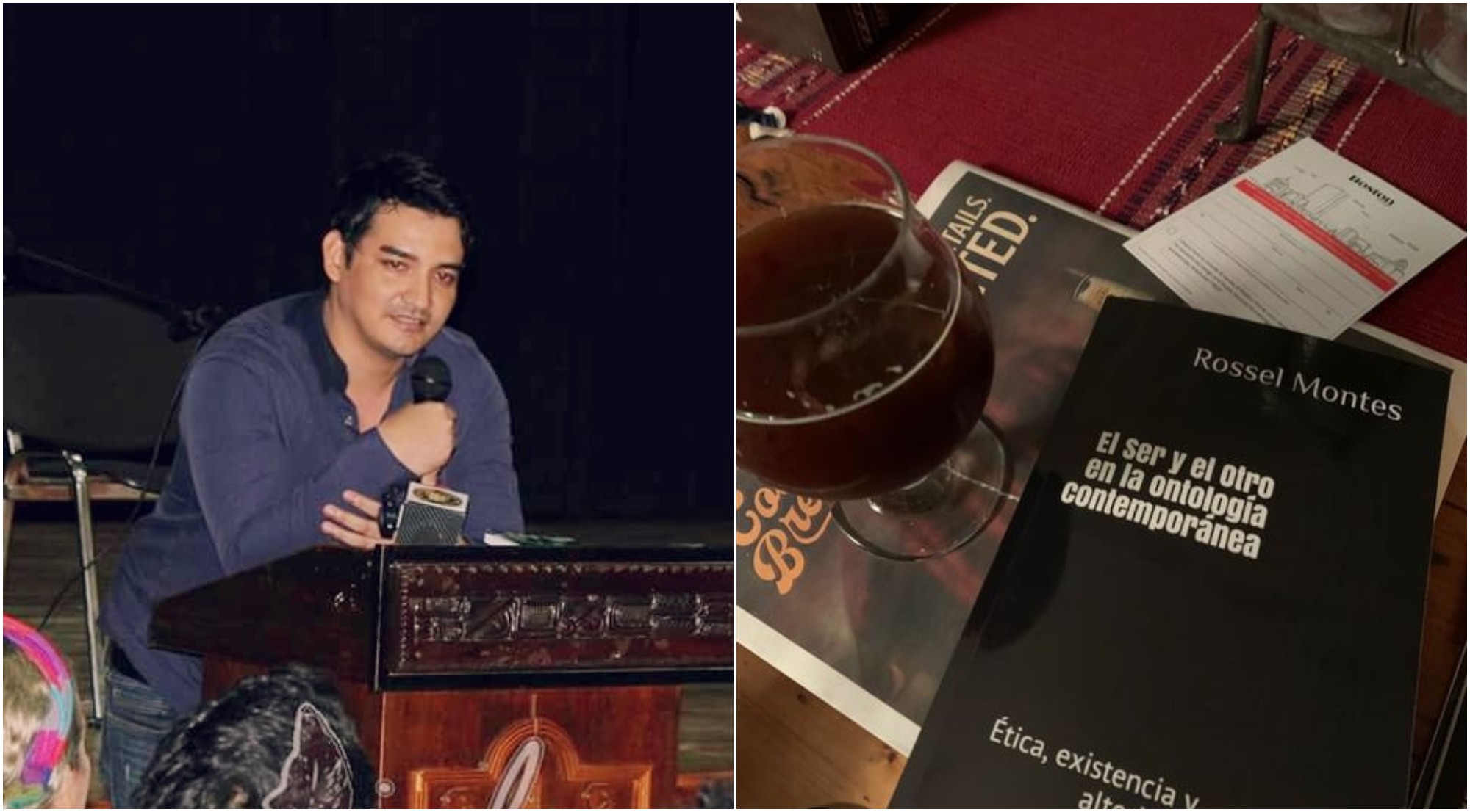 Hondureño Rossel Montes publicó un increíble libro de filosofía