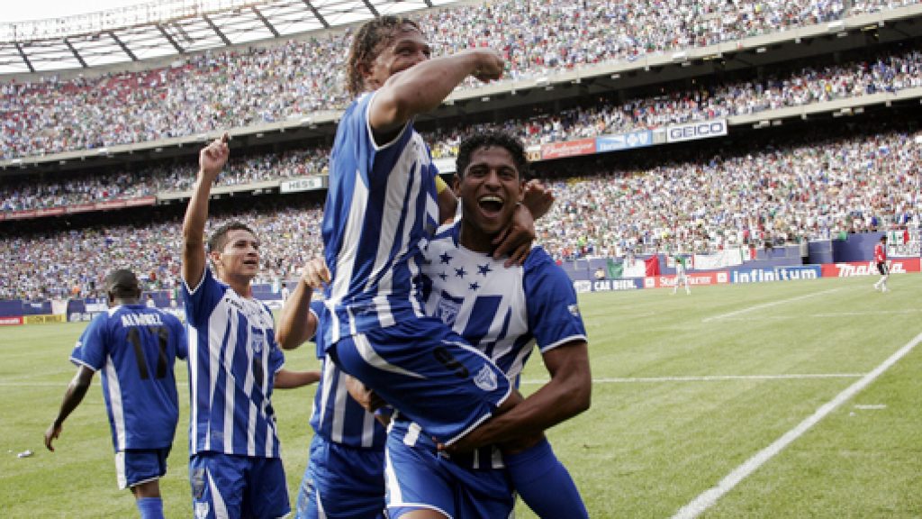 Concacaf recuerda victoria de Honduras contra México en Copa Oro