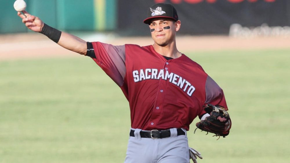 Hondureño Mauricio Dubón rompe la racha negativa de los River Cats