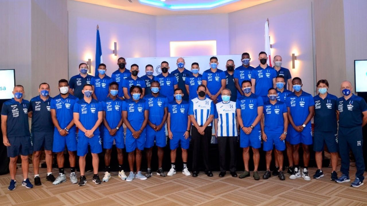 Selección Sub-23 de Honduras recibe reconocimiento rumbo a Tokio