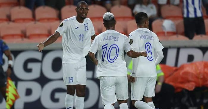 Alineación de Honduras para el partido vs Panamá, fase de grupos de la Copa Oro 2021