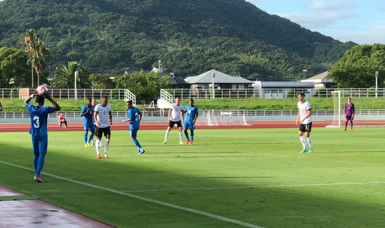 Sub-23 de Honduras empata contra Alemania en partido amistoso