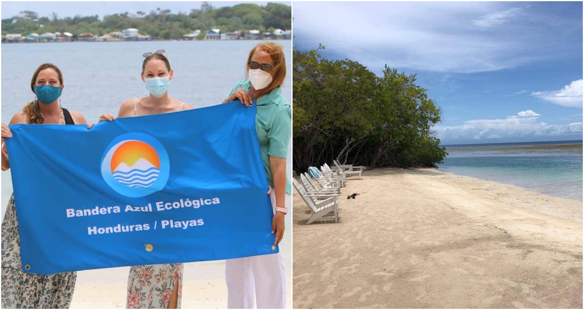 La playa de Útila ya tiene su segunda Bandera Azul Ecológica