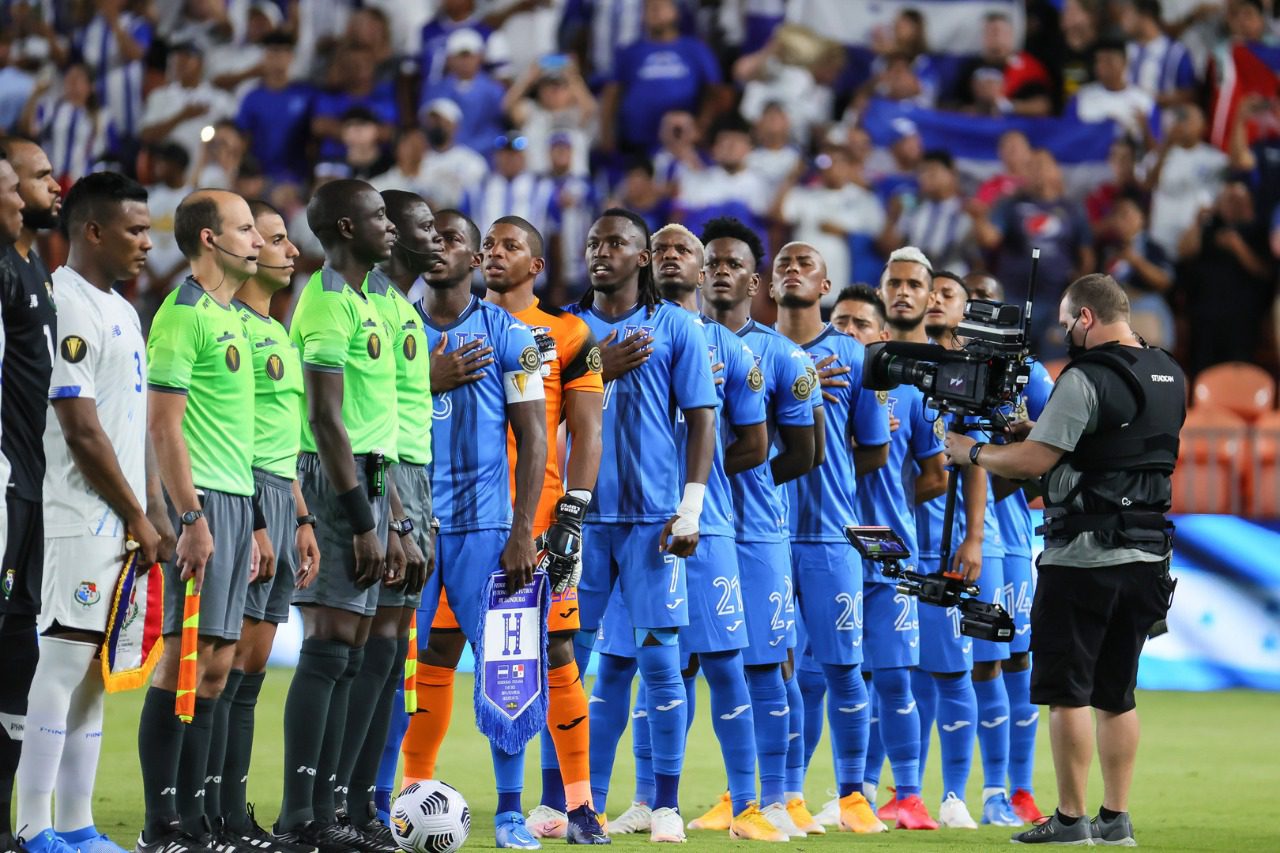 Alineación de Honduras para el partido vs Catar, fase de grupos de la Copa Oro 2021