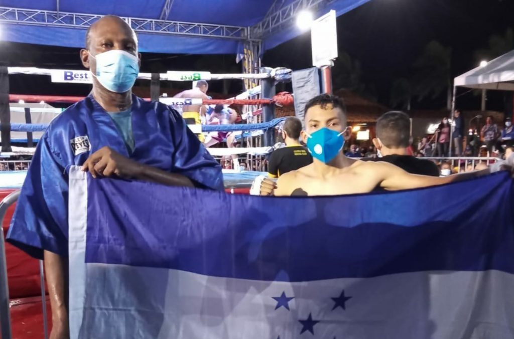 Hondureño Gerardo «El Chocolate» Sánchez gana por nocaut en Nicaragua