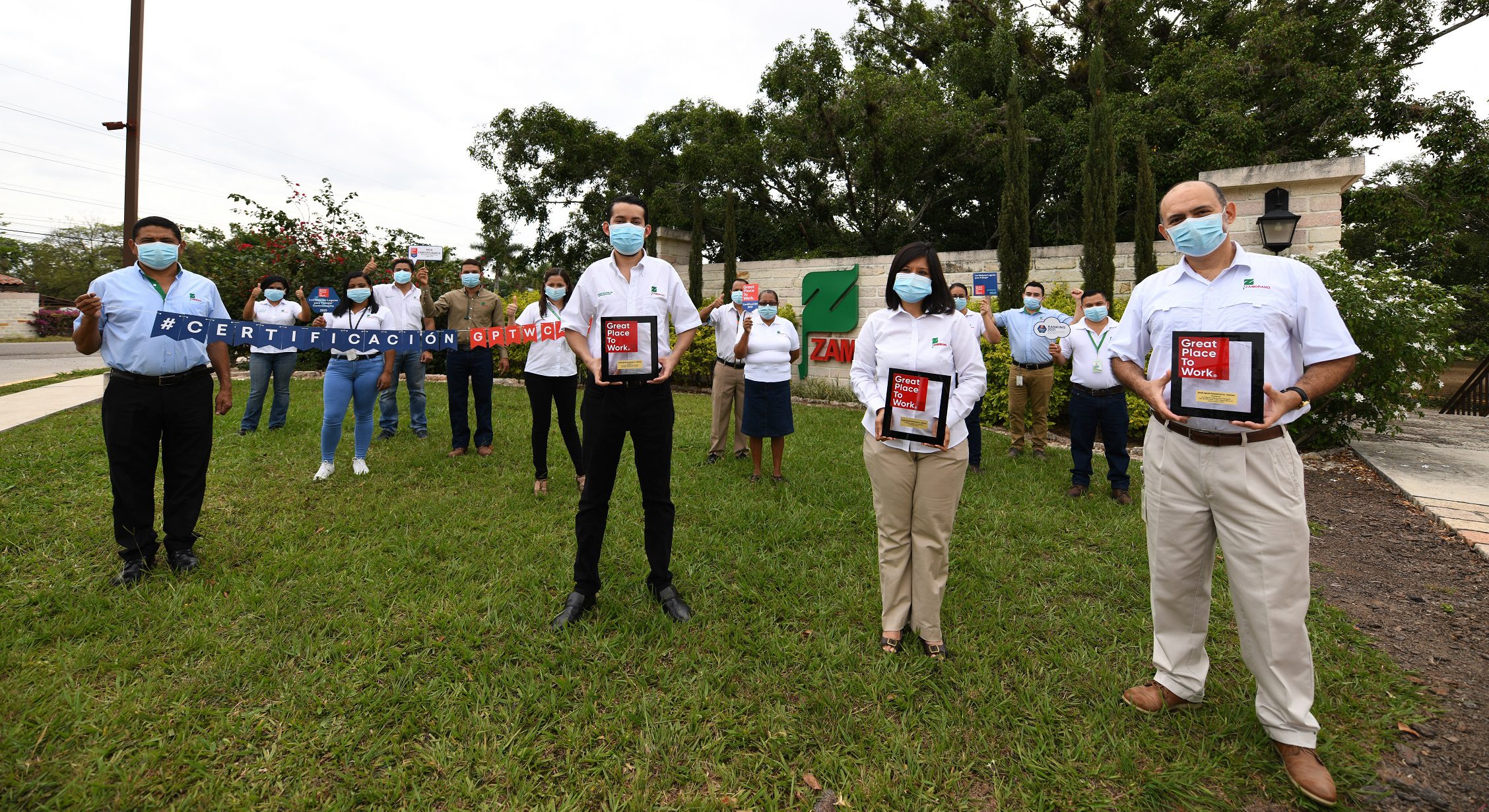 ZAMORANO recibe certificación de «Los Mejores Lugares para Trabajar»