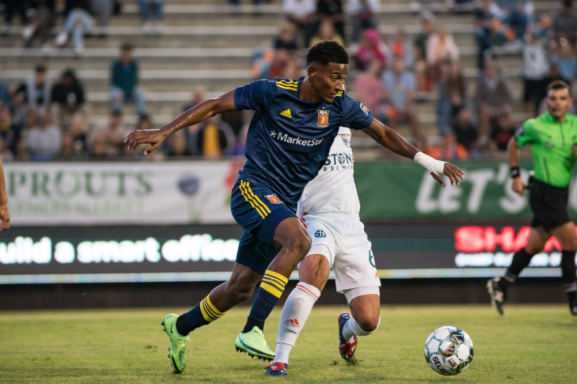 Douglas Martínez marca el gol más rápido en la historia del Real Monarchs