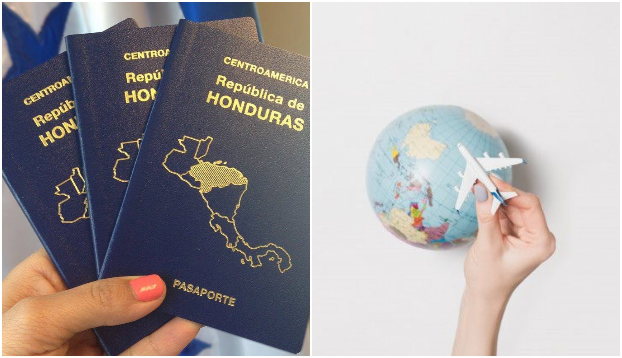 Países a donde puedes viajar solo con el pasaporte hondureño