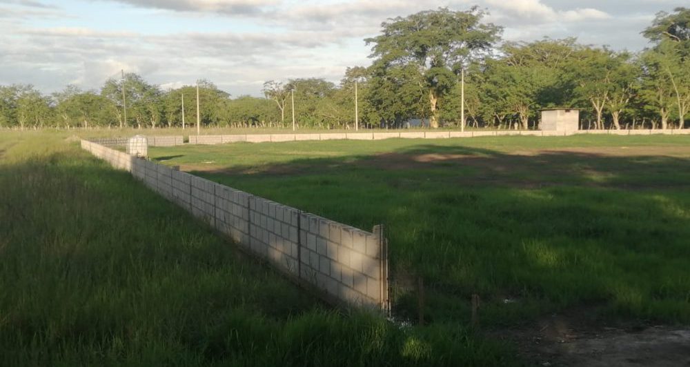 Inician obras de limpieza del campo de béisbol Mauricio Dubón