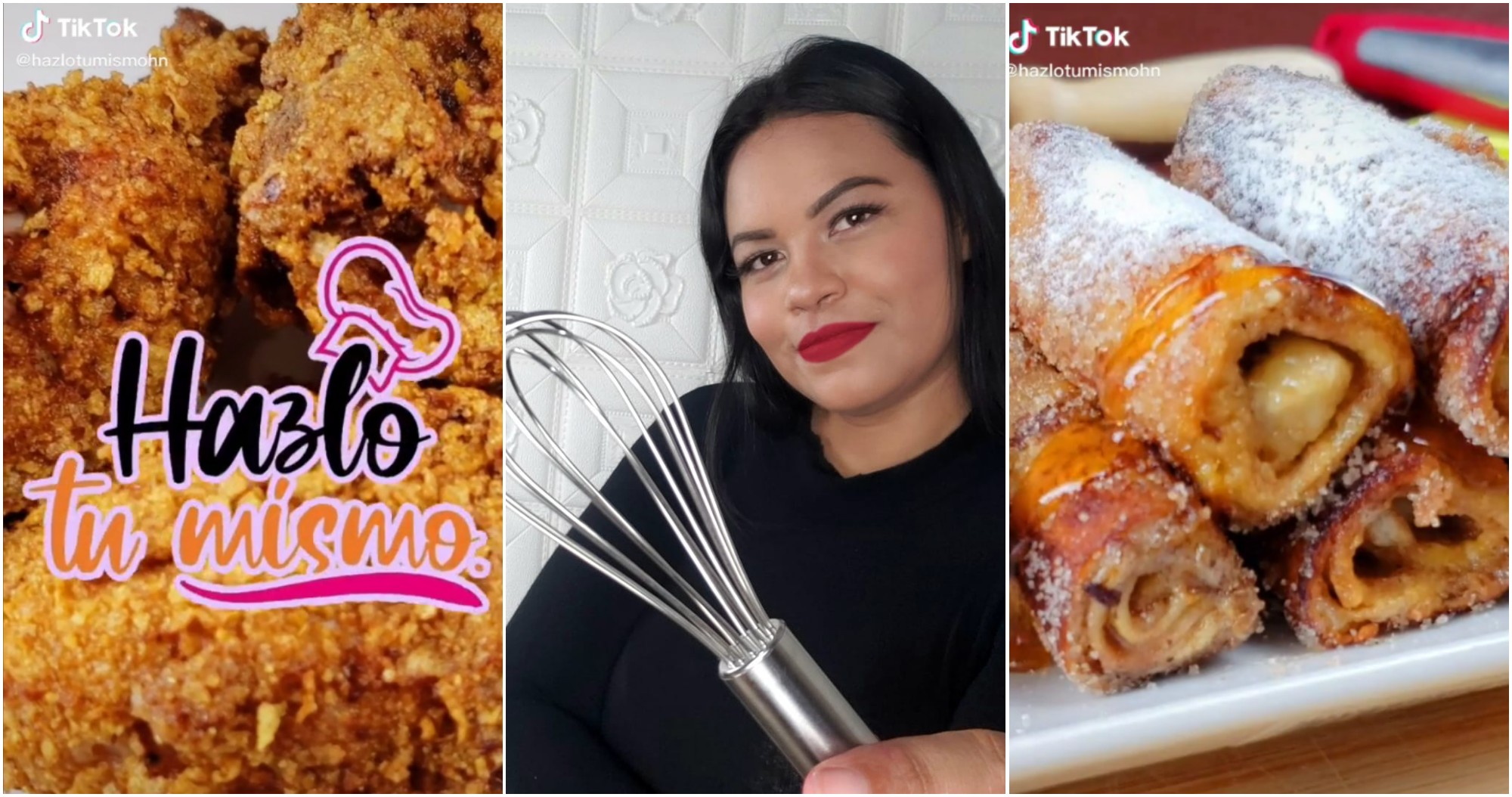 Hondureña destaca en TikTok con sus deliciosas recetas