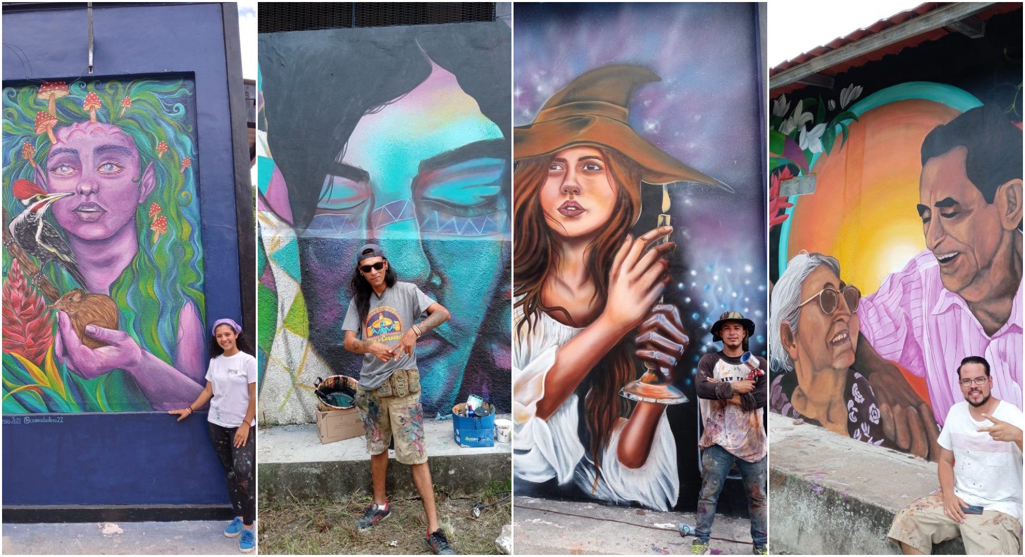 El municipio de Esquías cobra vida con hermosos murales